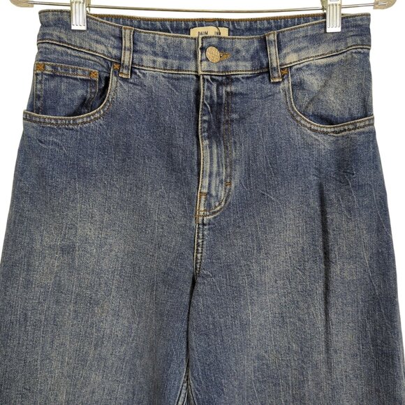 BAUM UND PFERDGARTEN Wide Leg High Waist Nini Women's Jeans sz 36 Sz 8 - Picture 4 of 16